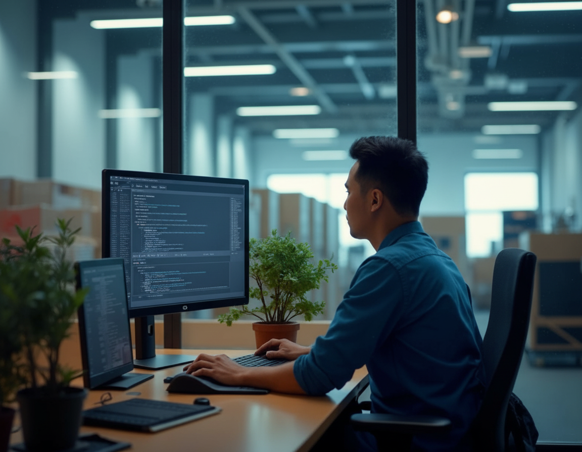 Logistik Kontrollraum