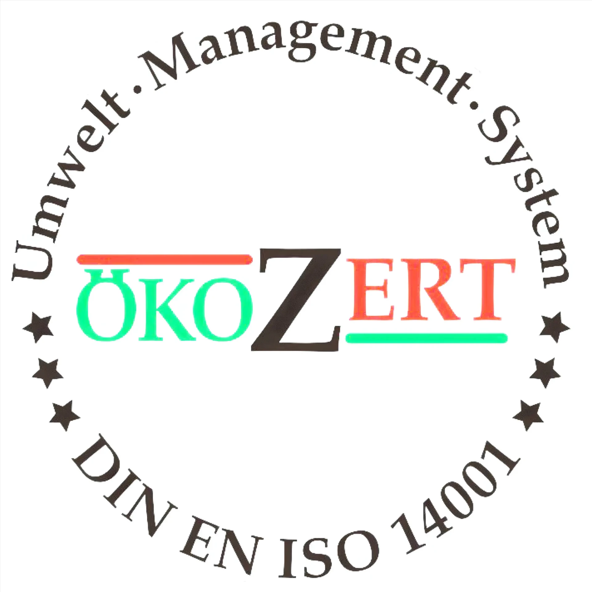 ÖkoZert DIN EN ISO 14001 Umwelt-Management-System