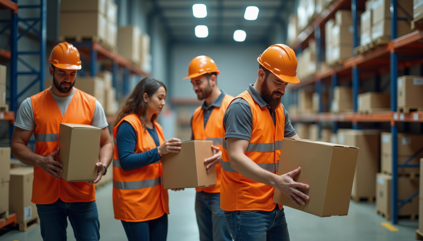 Helping Hands - HWP Logistik Service Nord-Deutschland